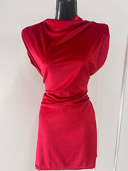 Abito red velluto
