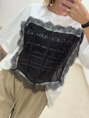 T Shirt corpetto