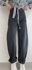 Jeans balloon nero