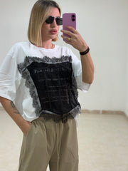 T Shirt corpetto