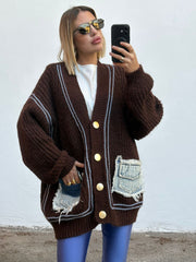 Cardigan jeans