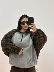 Maxifelpone in Denim