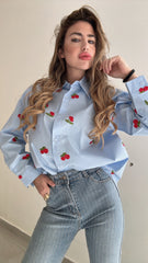Camicia ciliegie