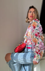 Camicia rose - Taglia unica