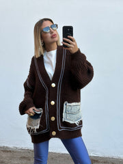Cardigan jeans