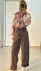 Jeans balloon BROWN